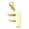 Ion Plating(IP) 316L Surgical Stainless Steel Pendants STAS-Q247-01G-06-2