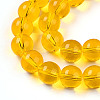 Transparent Glass Beads Strands GLAA-T032-T10mm-24-4