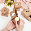 Folding Kraft Paper Cardboard Jewelry Gift Boxes CON-WH0092-28-3