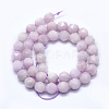 Natural Purple Kunzite Beads Strands G-D0013-41-2