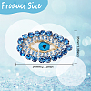 Glass Rhinestone Sew on Clothing Patches FIND-FG0001-78-2