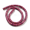 Synthetic Imperial Jasper Dyed Beads Strands G-D077-D01-01C-3