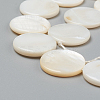 Natural Freshwater Shell Beads X-BSHE-I011-01A-02-3