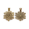 Tibetan Style Alloy Focal Pendants LS-GLF9727Y-NF-2