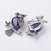 Natural Lapis Lazuli Pendants G-E442-01A-3