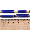 Handmade Lampwork Chevron Beads LAMP-Z019-01-18-3