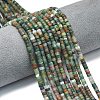 Natural Indian Agate Beads Strands G-P575-B02-4x2mm-1