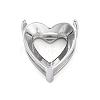 304 Stainless Steel Rhinestone Claw Settings STAS-U042-05B-P-1