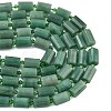 Natural Green Aventurine Beads Strands G-G453-E07-10x14mm-5