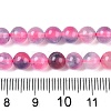 Dyed Natural White Jade Beads Strands G-T138-6mm-210-16-5