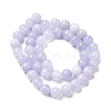 Natural Dyed White Jade Beads Strands G-M402-C03-06-4