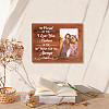 MDF Wood Photo Frames DIY-WH0231-078-7