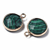 Synthetic Malachite Charms G-Q998-026D-3