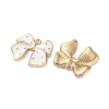 Alloy Enamel Pendants FIND-O003-07F-G-2