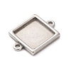 304 Stainless Steel Connector Cabochons Settings STAS-H240-69P-2