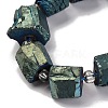 Electroplated Natural Quartz Beads Strands G-G767-02-17-3