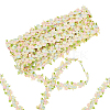 Flower Polyester Trim Ribbon OCOR-GF0001-17E-1