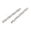 304 Stainless Steel Tube Beads SA-CBA098D-08G-P-2
