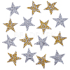 16Pcs 2 Colors Plastic Clothing Patches FIND-GF0008-80-1