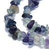Natural Fluorite Stone Bead Strands G-R192-05-6