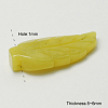 Natural Butter Jade Gemstone Pendants G-R159-3