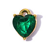 Valentine's Day 304 Stainless Steel Charms STAS-OY014-91G-1