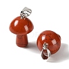 Natural Red Jasper Pendants GG-CBAA0EE-05P-12-2