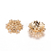 Brass Fancy Bead Caps LS-KK-R037-88KC-2