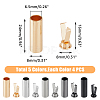 20 Sets 5 Colors Alloy Aglets for Shoelaces DIY-DC0002-18-2