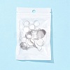 DIY Flat Round Dangle Earrings Making Kit DIY-FS0002-80-3