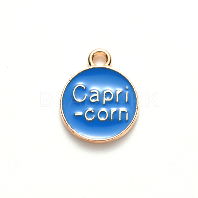 Alloy Enamel Pendants X-ENAM-S124-01A-02E-1