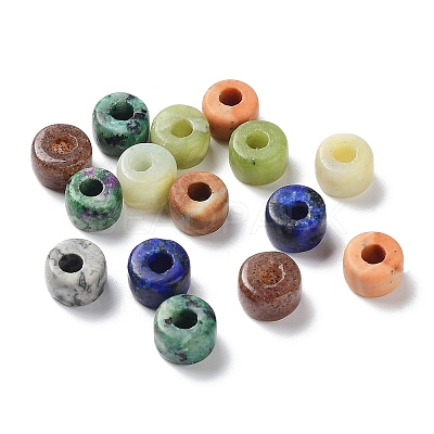 Natural & Synthetic Mixed Gemstone Beads X-G-P257-08-1
