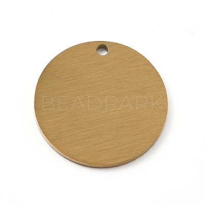 Ion Plating(IP) 304 Stainless Steel Pendants STAS-F271-02C-G-1