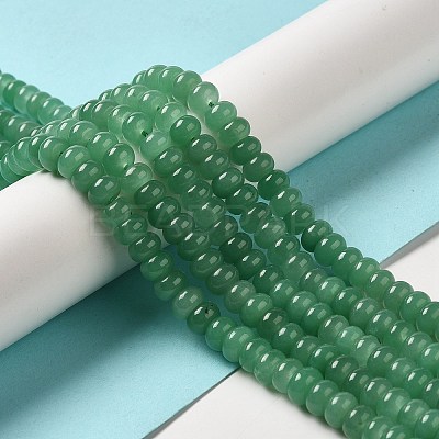 Natural White Jade Beads Strands G-E507-01G-1