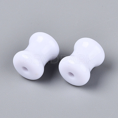 Opaque Acrylic Beads MACR-N018-14-1