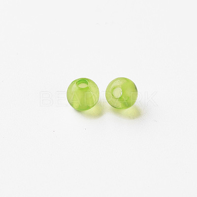 Transparent Acrylic Beads LS-MACR-S370-A6mm-729-1