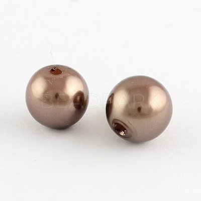 ABS Plastic Imitation Pearl Round Beads SACR-S074-20mm-A46-1