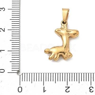 304 Stainless Steel Pendants STAS-B141-02B-G-1