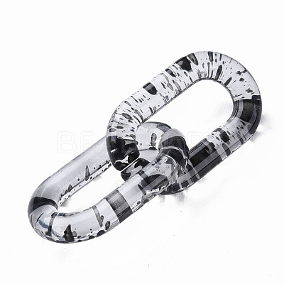 Transparent Acrylic Linking Rings OACR-N009-013B-08-1