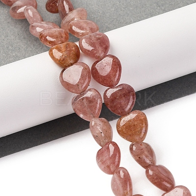 Natural Strawberry Quartz Beads Strands G-I372-A17-01-1
