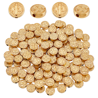 150Pcs Alloy Beads TIBEB-GA0001-05AG-1