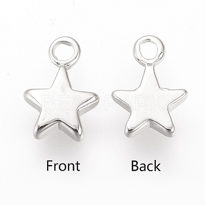 Brass Charms X-KK-R037-242P-1