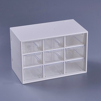 Plastic Cosmetic Storage Display Box AJEW-WH0096-62-1