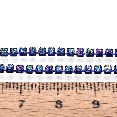 Iron Rhinestone Cup Chains CH-N005-05E-1