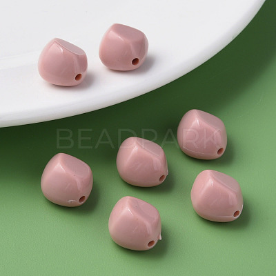 Opaque Acrylic Beads MACR-S373-137-A14-1