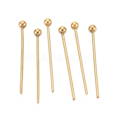 304 Stainless Steel Head Pins STAS-T065-18mm-20G-1
