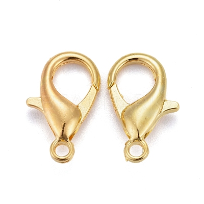 Zinc Alloy Lobster Claw Clasps E106-G-NF-1