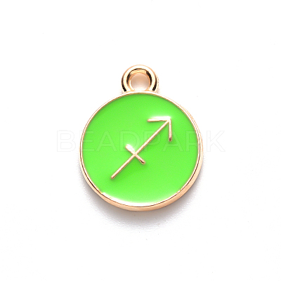 Alloy Enamel Pendants LS-X-ENAM-S124-01A-06F-1