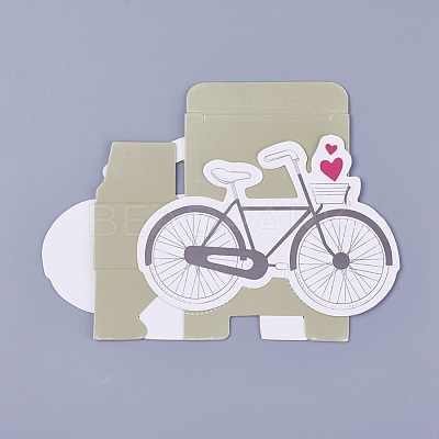 Kraft Paper Wedding Favor Gift Boxes CON-WH0058-01-1
