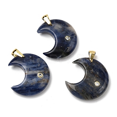 Natural & Synthetic Gemstone Mixed Gemstone Pendants G-A297-02G-1